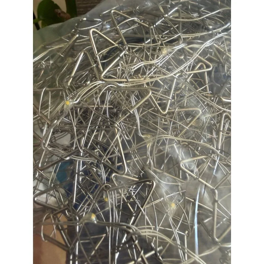 Two sets of small star fairy lights
